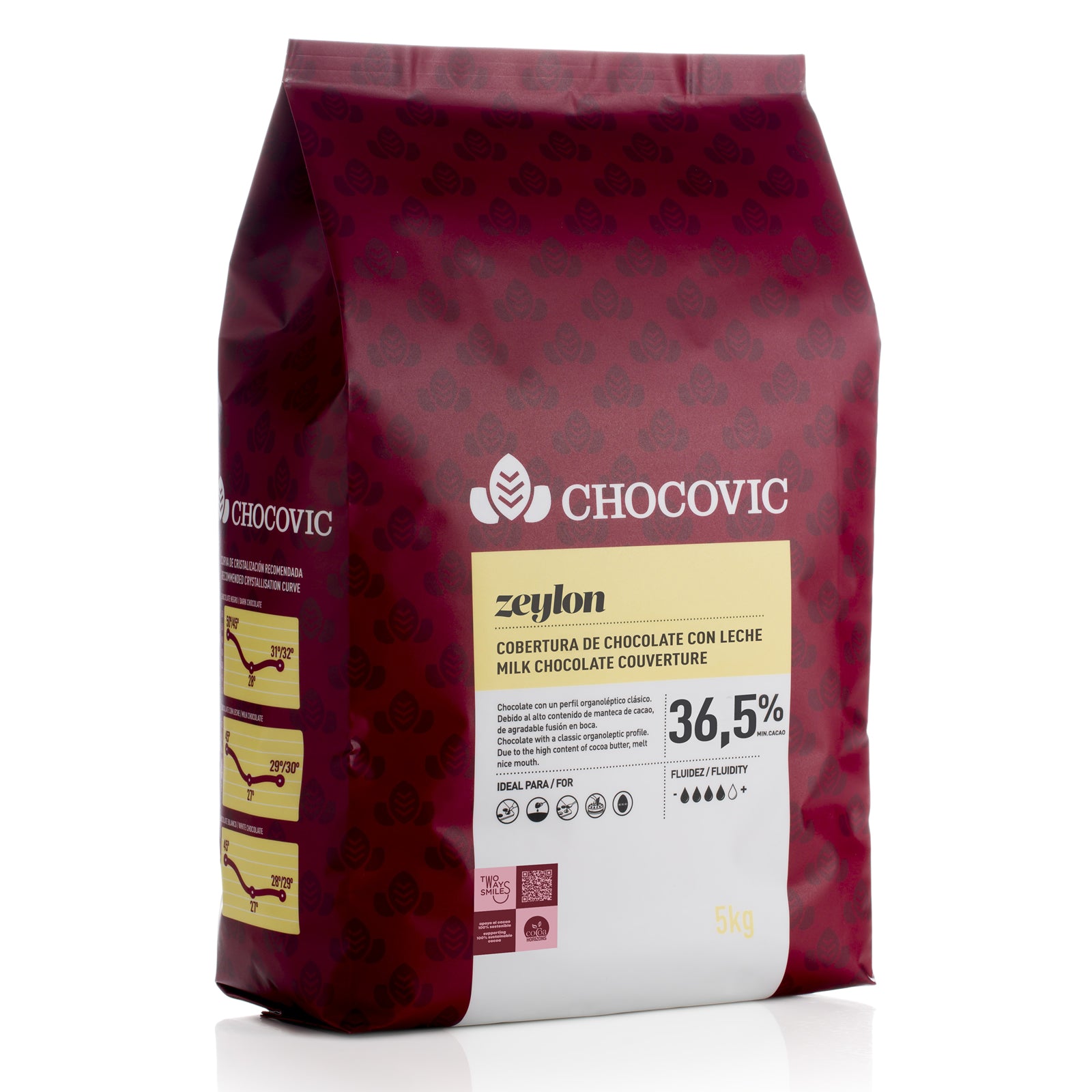 Chocovic Zeylon Milk Chocolate