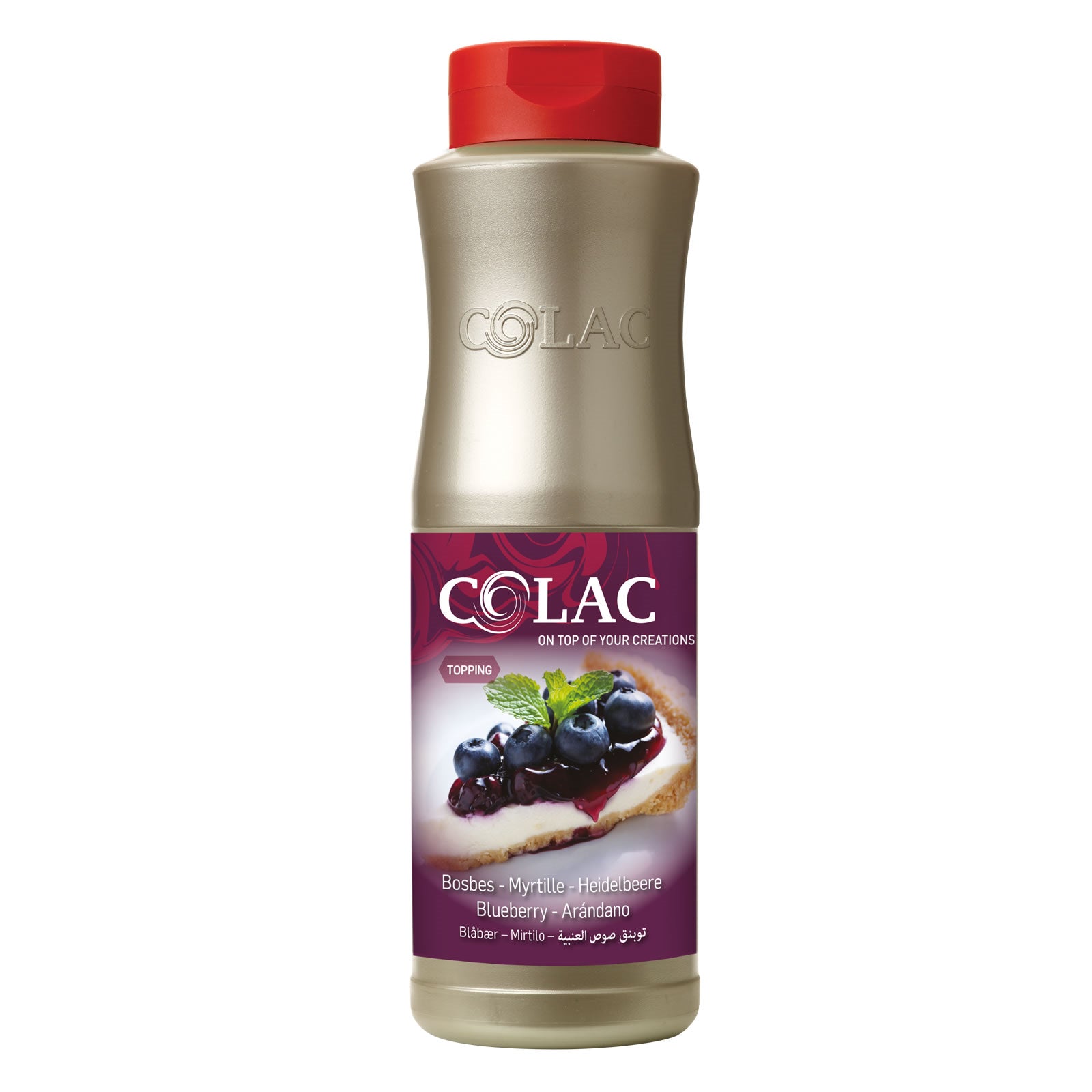 Colac Blueberry Topping Sauce Bottle