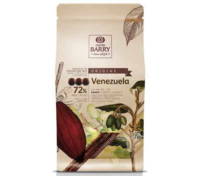 Cacao Barry Origin Dark Chocolate; Venezuela 1 Kg