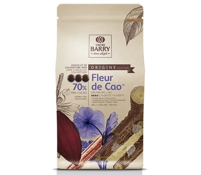 Cacao Barry Dark Chocolate; Fleur De Cao 5 Kg