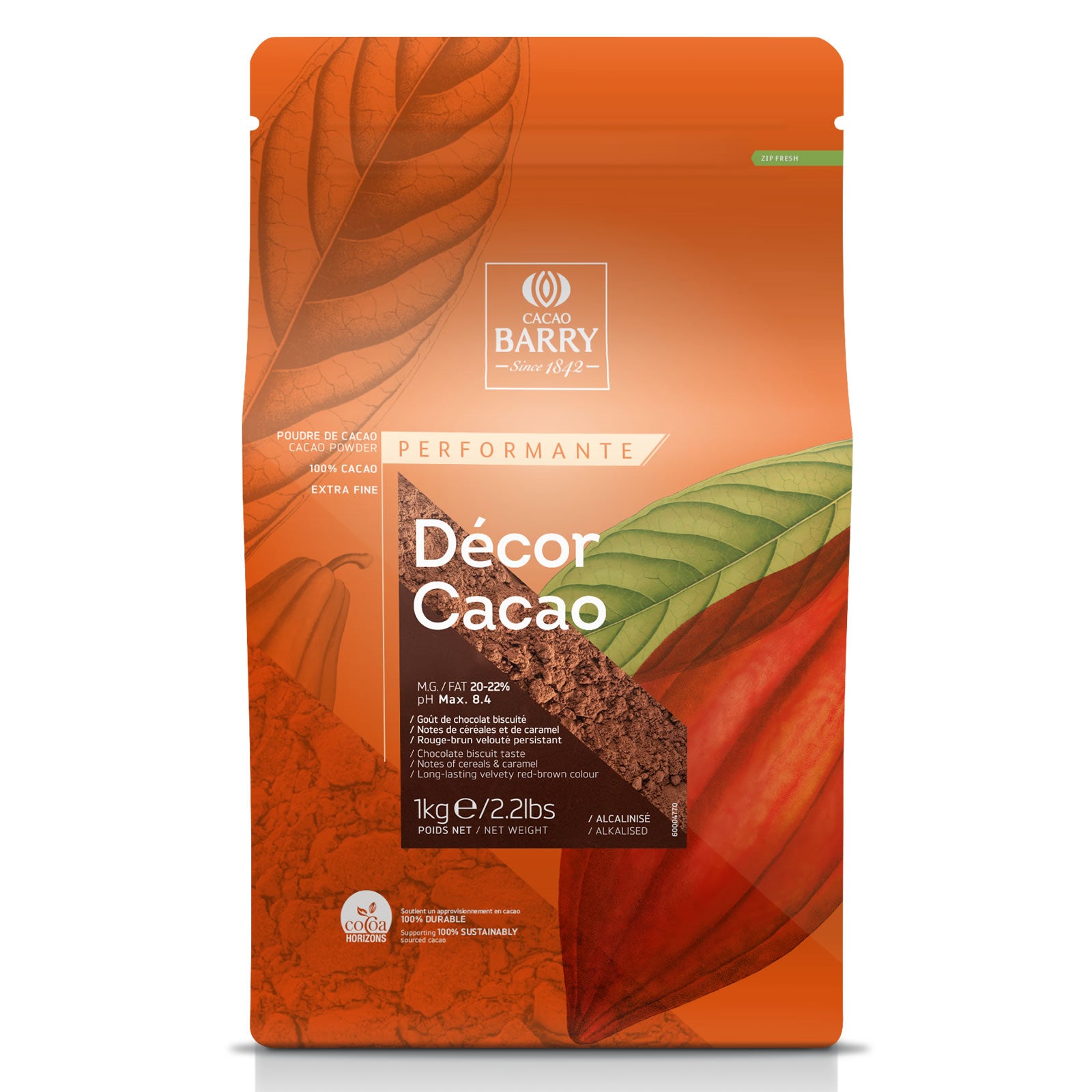 Cacao Barry Cocoa Powder; Décor 1kg