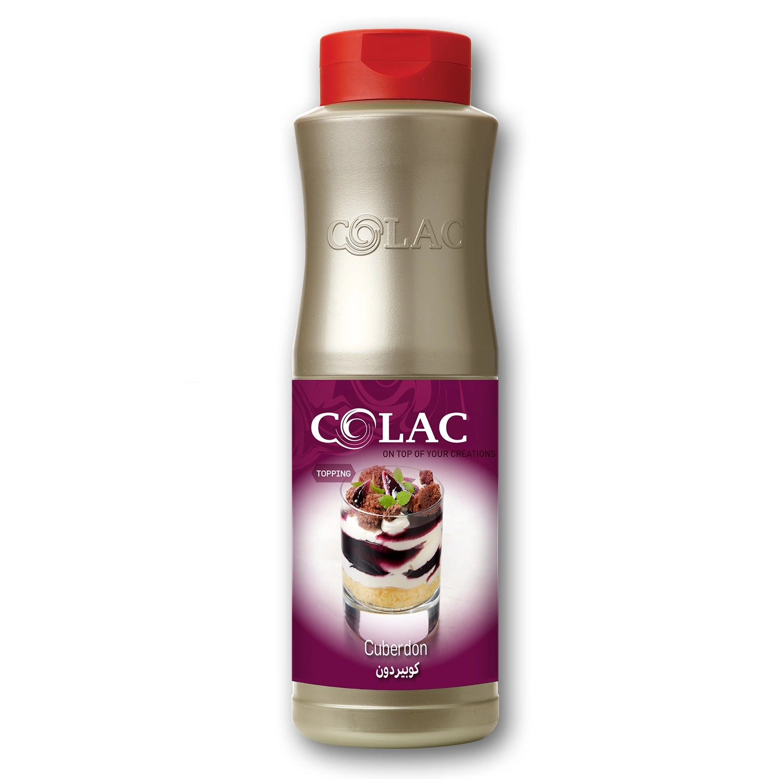 Colac Raspberry Cuberdon Topping Sauce 1kg Bottle – Baking Chocolate Co