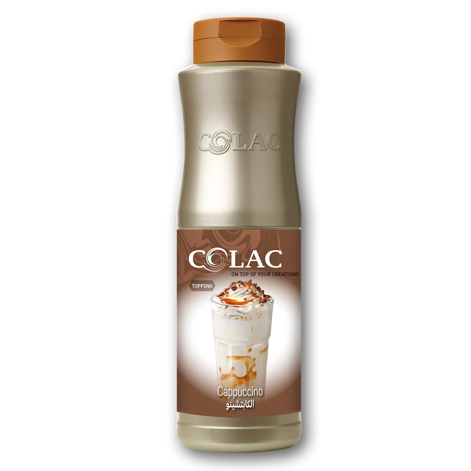 Colac Cappuccino Topping Sauce 1kg Bottle